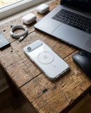 Skynup Lumen Collection: Blue Edge MagSafe Case for iPhone 17 Air | Premium Designer Mobile Back Cover | Skynup