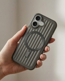 SkynUp Prism Magnetic-Compatible Case for iPhone 17 | Slim Shockproof Cover with Strong Ring Magnet, Dual-Layer TPU+PC Protection & Scratch-Resistant Matte Grip