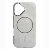 SkynUp Noir Fabric MagFit Back Cover Case for iPhone 17 | Magnetic Charging Compatible | Shockproof Compatible with MagSafe