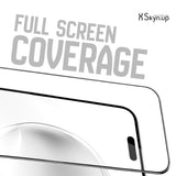 SkynUp Diamond Tempered Glass Screen Protector Guard for iPhone 17 | High Clarity, 9H Hardness Scratch Resistant, Full Coverage, Military-Grade, Shatterproof, Screen Guard