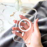 Skynup Lumen Collection: Blue Edge MagSafe Case for iPhone 17 Air | Premium Designer Mobile Back Cover | Skynup