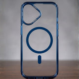 Skynup Lumen Collection: Crystal Clear MagSafe Case for iPhone 17 | Premium Designer Mobile Back Cover | Skynup