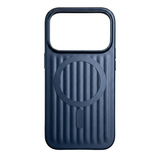 SkynUp Prism Magnetic-Compatible Case for iPhone 17 Pro | Slim Shockproof Cover with Strong Ring Magnet, Dual-Layer TPU+PC Protection & Scratch-Resistant Matte Grip | Dark Blue