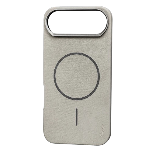 Skynup Noir Collection: Titanium Grey Textured MagSafe Case for iPhone 17 Air | Premium Designer Mobile Back Cover | Skynup
