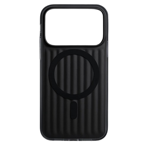 Skynup Prism Collection: Metallic Ribbed MagSafe Case for iPhone 17 Pro | Premium Designer Mobile Back Cover | Skynup