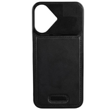 SkynUp Capri Metallic Aroma Perfume Back Cover for iPhone 17 | Metallic Finish | Protective Design | Black