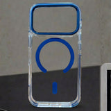 Skynup Clario Collection: Crystal Clear Case with Black Lens Guard for iPhone 17 Pro | Premium Designer Mobile Back Cover | Skynup