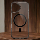 Skynup Lumen Collection: Crystal Clear MagSafe Case for iPhone 17 | Premium Designer Mobile Back Cover | Skynup