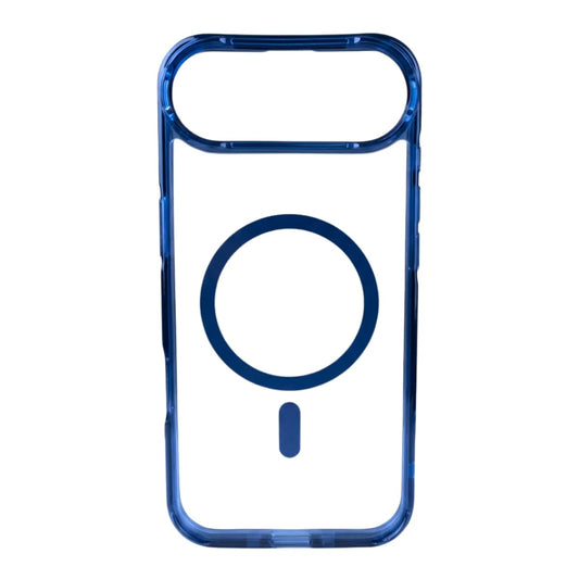 SkynUp Lumen Magnetic Clear Case Compatible with iPhone 17 Air | Anti-Yellowing Transparent Back & Shockproof Bumper | Slim Wireless Charging Protection