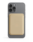 SkynUp Willy Magfit Card Holder Wallet | Magnetic Faux Leather Wallet Compatible with MagSafe | Designed for MagSafe Compatible 17/16/15/14/13/12/Pro/Pro Max/Plus Series