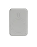 SkynUp Handy Magnetic Wallet with Built-in Stand Tripod Stand | Strong Magnets | Holds 3+ Cards | Magsafe Wallet Compatible with iPhone 17/16/15/14/13/12/Pro/Pro Max/Plus Series (Meteroite Grey)