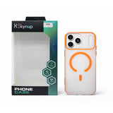 SkynUp Velar Premium Textured Back Cover Case for iPhone 17 Pro | Slim & Stylish Finish | Orange