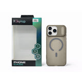 SkynUp Velar Premium Textured Back Cover Case for iPhone 17 Pro | Slim & Stylish Finish | Grey