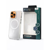 SkynUp Velar Premium Textured Back Cover Case for iPhone 16 Pro Max| Slim & Stylish Finish | White