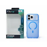 SkynUp Velar Premium Textured Back Cover Case for iPhone 17 Pro | Slim & Stylish Finish | Light Blue