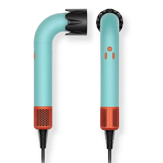 Skynup Doodle Ionic Hair Dryer with Touch Screen Control | 360° Magnetic Rotating Nozzle | 4 Heat 3 Wind Speed Modes | Negative Ion Anti-Frizz | Hot Cold Air Function | Professional Quiet Blow Dryer