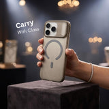 SkynUp Velar Premium Textured Back Cover Case for iPhone 17 Pro | Slim & Stylish Finish | Grey