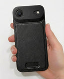 SkynUp Capri Metallic Aroma Perfume Back Cover for iPhone 17 Air | Metallic Finish | Protective Design | Black