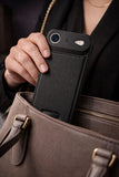 SkynUp Capri Metallic Aroma Perfume Back Cover for iPhone 17 Air | Metallic Finish | Protective Design | Black