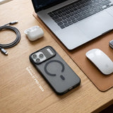 SkynUp Velar Premium Textured Back Cover Case for iPhone 17 Pro | Slim & Stylish Finish | Black