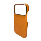 SkynUp Kevlar Premium Textured Back Cover Case for iPhone 17 Pro | Ultra-Slim Carbon Fiber Design | Orange