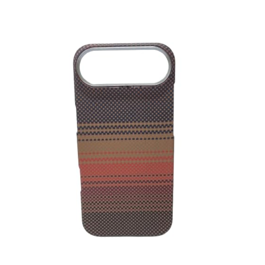 SkynUp Kevlar Premium Textured Back Cover Case for iPhone 17 Air | Ultra-Slim Carbon Fiber Design