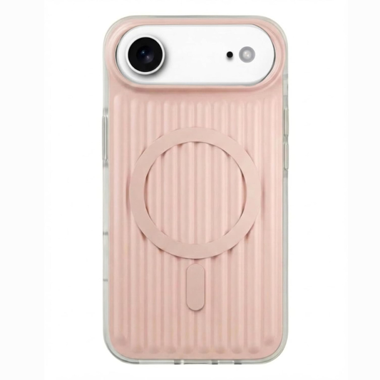 SkynUp Prism Magnetic-Compatible Case for iPhone 17 Air | Slim Shockproof Cover with Strong Ring Magnet, Dual-Layer TPU+PC Protection & Scratch-Resistant Matte Grip | Gold