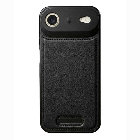 SkynUp Capri Metallic Aroma Perfume Back Cover for iPhone 17 Air | Metallic Finish | Protective Design | Black