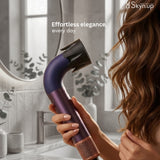 Skynup Doodle Ionic Hair Dryer with Touch Screen Control | 360° Magnetic Rotating Nozzle | 4 Heat 3 Wind Speed Modes | Negative Ion Anti-Frizz | Hot Cold Air Function | Professional Quiet Blow Dryer