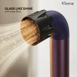 Skynup Doodle Ionic Hair Dryer with Touch Screen Control | 360° Magnetic Rotating Nozzle | 4 Heat 3 Wind Speed Modes | Negative Ion Anti-Frizz | Hot Cold Air Function | Professional Quiet Blow Dryer