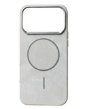 SkynUp Noir Fabric MagFit Back Cover Case for iPhone 17 Pro | Magnetic Charging Compatible | Shockproof Compatible with MagSafe