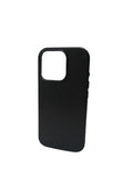 SkynUp ORO Premium Faux Leather Back Cover Case for iPhone 16 Promax | Slim & Stylish Mobile Cover | Black