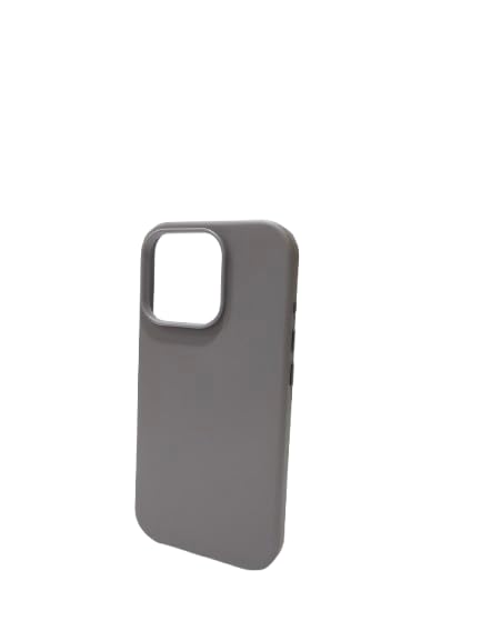 SkynUp ORO Premium Faux Leather Back Cover Case for iPhone 16 Pro max | Slim & Stylish Mobile Cover | Grey