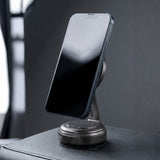 Skynup Magnetic Dashboard Mount – Twist-Lock Suction Phone Holder with 360° Rotation | Premium Designer Mobile Back Cover | Skynup