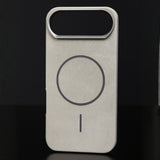 Skynup Noir Collection: Titanium Grey Textured MagSafe Case for iPhone 17 Air | Premium Designer Mobile Back Cover | Skynup