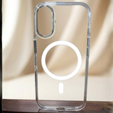 Skynup Arto Collection: Translucent Matte Black MagSafe Case for iPhone 17 | Premium Designer Mobile Back Cover | Skynup