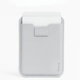 SkynUp Yoga Magnetic Wallet Slim Card Holder with Stand | Strong Magnetic Grip Holds 3+ Cards | Premium Leather | Designed for MagSafe Compatible 17/16/15/14/13/12/Pro/Pro Max/Plus Series