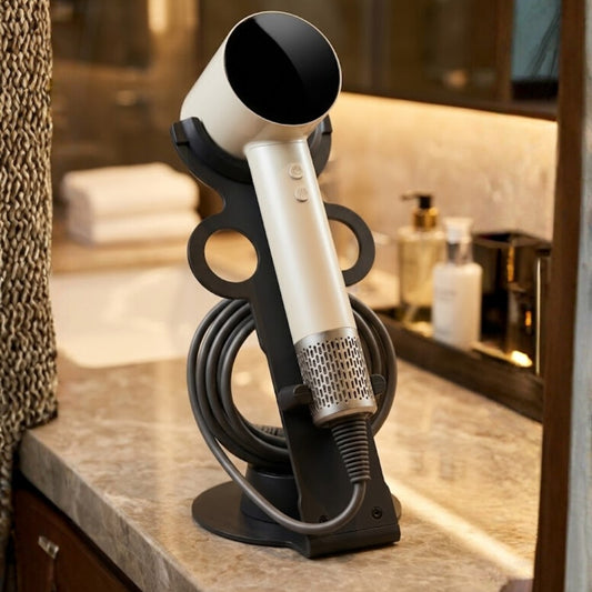 Synup Premium Metal Hair Dryer Stand | Premium Designer Mobile Back Cover | Skynup