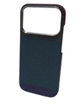 SkynUp Kevlar Premium Textured Back Cover Case for iPhone 17 pro max | Ultra-Slim Carbon Fiber Design