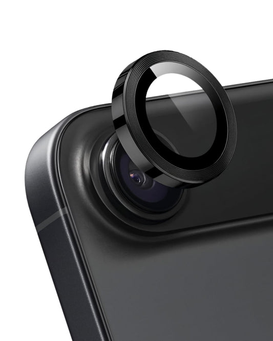 SkynUp Fluted Camera Lens Protector for iPhone 17 Air | 9H Tempered Glass | Anti-Scratch, HD Clarity & Full Lens Coverage | Easy Installation | Case-Friendly