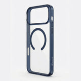 SkynUp Lumen Magnetic Clear Case Compatible with iPhone 17 Pro | Anti-Yellowing Transparent Back & Shockproof Bumper | Slim Wireless Charging Protection