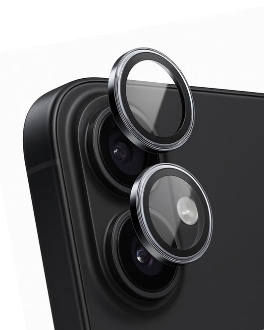 SkynUp Fluted Camera Lens Protector for iPhone 17 | 9H Tempered Glass | Anti-Scratch, HD Clarity & Full Lens Coverage | Easy Installation | Case-Friendly