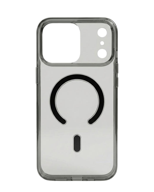 SkynUp Arto MagFit Back Cover Case for iPhone 17 Pro | Magnetic Wireless Charging Compatible with MagSafe | Hard Back Protection | Black