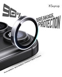 SkynUp Fluted Camera Lens Protector for iPhone 17 Air | 9H Tempered Glass | Anti-Scratch, HD Clarity & Full Lens Coverage | Easy Installation | Case-Friendly