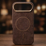 Skynup Noir Collection: Titanium Grey Textured MagSafe Case for iPhone 17 Air | Premium Designer Mobile Back Cover | Skynup