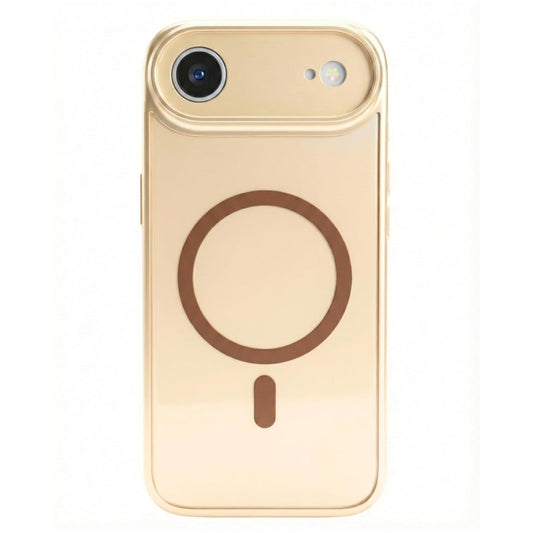 SkynUp Arto MagFit Back Cover Case for iPhone 17 Air | Magnetic Wireless Charging Compatible with MagSafe | Hard Back Protection | Gold