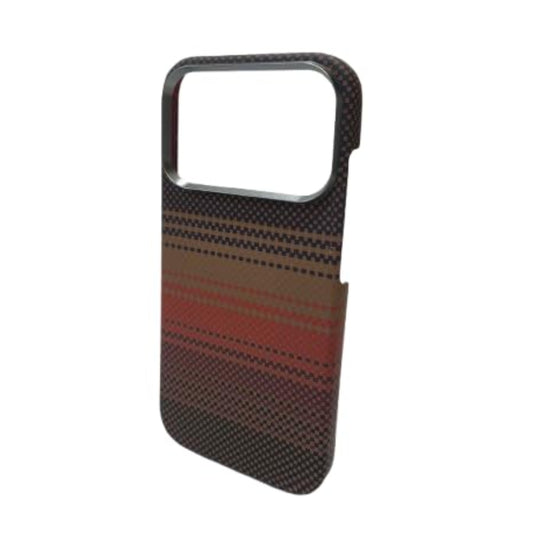 SkynUp Kevlar Premium Textured Back Cover Case for iPhone 17 Pro Max | Ultra-Slim Carbon Fiber Design | Mustard