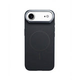 SkynUp Halo Magnetic Back Cover Case Compatible with iPhone 17 Air | Shockproof Hybrid TPU & Hard PC Matte Finish | Slim Wireless Charging Protection | Black