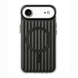 SkynUp Prism Magnetic-Compatible Case for iPhone 17 Air | Slim Shockproof Cover with Strong Ring Magnet, Dual-Layer TPU+PC Protection & Scratch-Resistant Matte Grip | Black