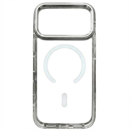 Skynup Clario Collection: Crystal Clear Case with Black Lens Guard for iPhone 17 Pro Max | Premium Designer Mobile Back Cover | Skynup